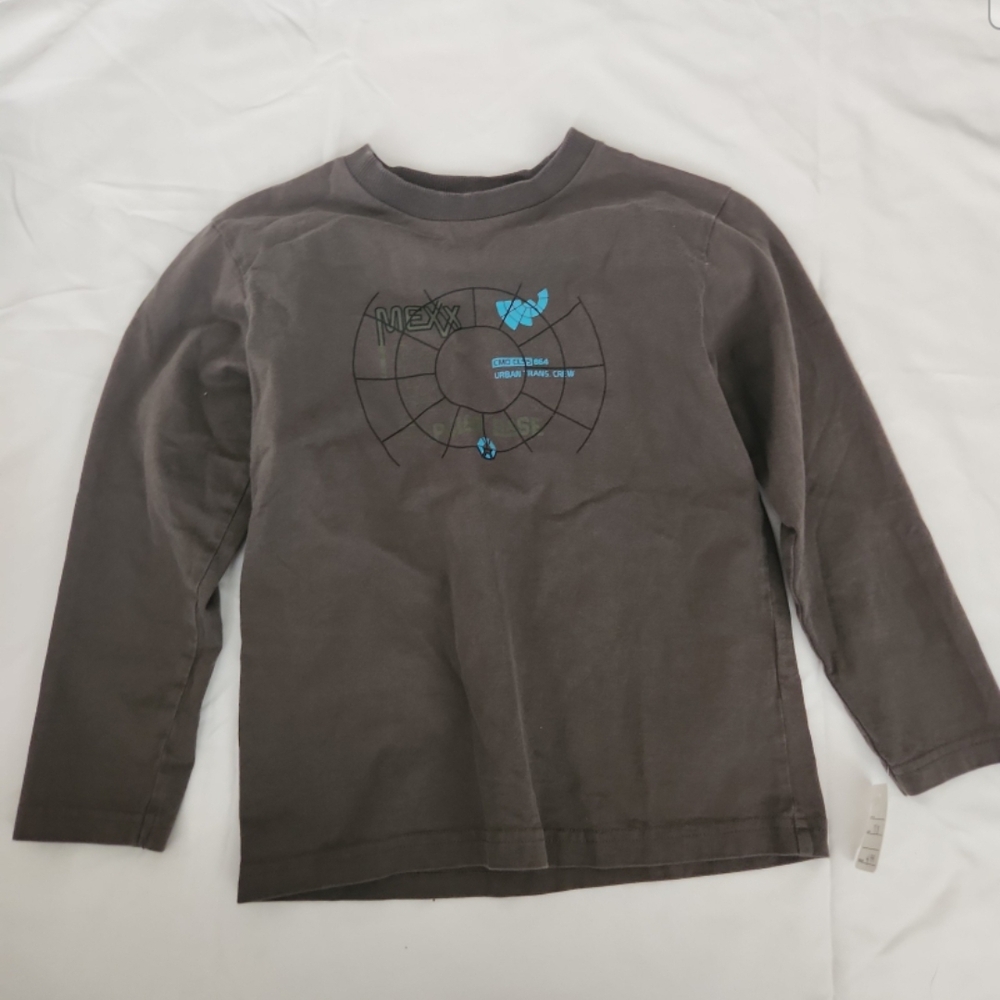 Mexx boys size 7-8 long sleeve shirt #KK4